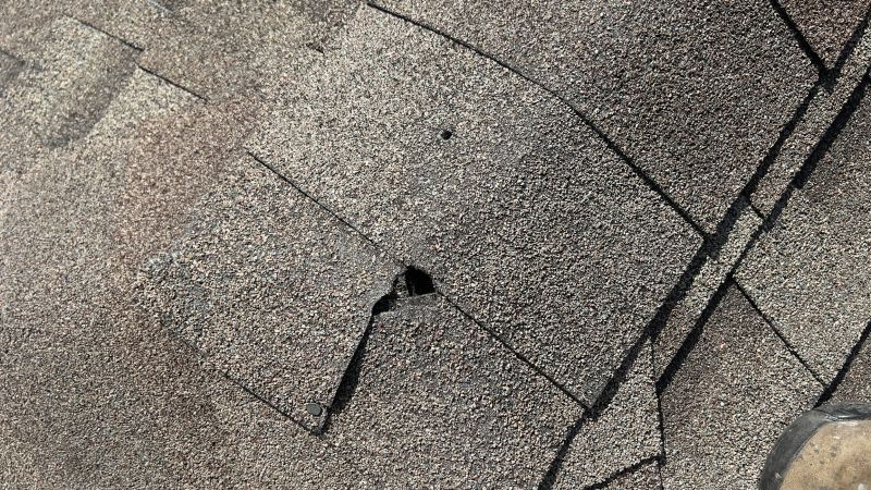 Asphalt Roof Leak Repair