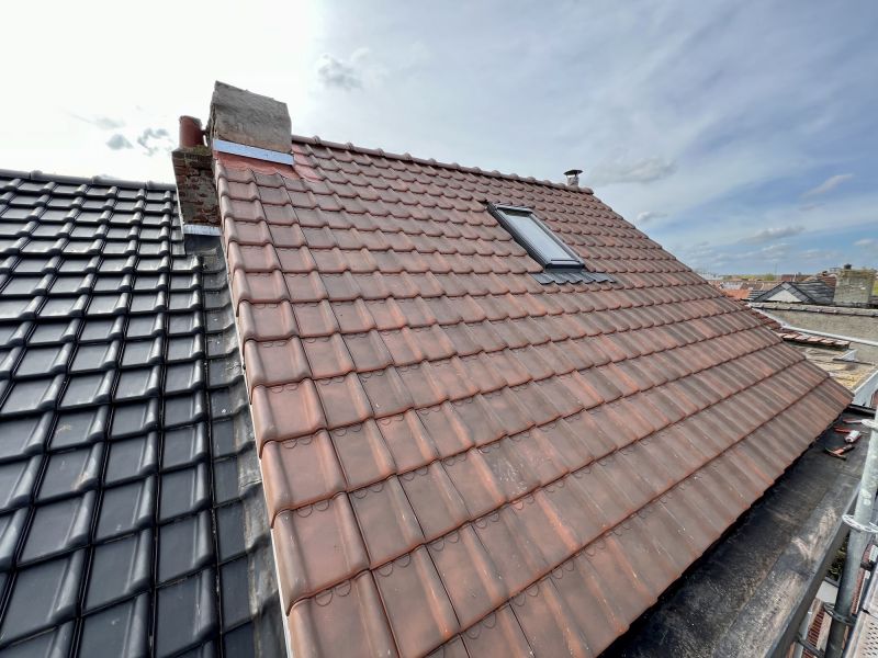 Clay Roof Leak Repair detail